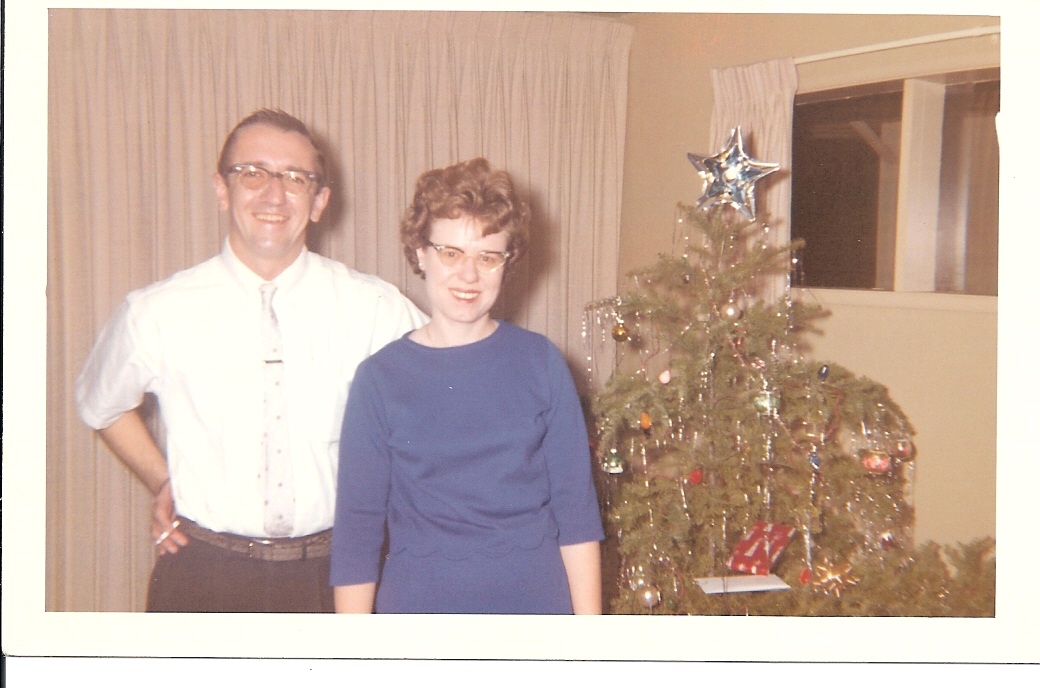 Pat and Ed Christmas 1963